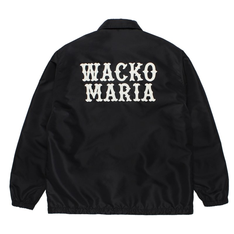 画像2: WACKO MARIA/COACH JACKET（BLACK）［コーチJKT-26秋冬］