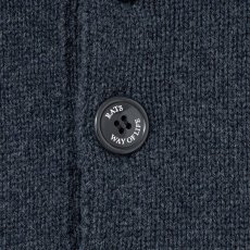 画像4: RATS/POLO KNIT L/S（INDIGO）［ポロニット-26秋冬］ (4)