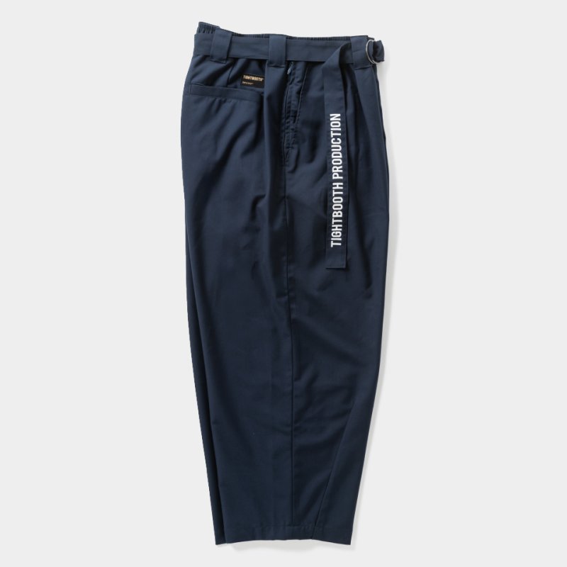 画像2: TIGHTBOOTH/BAGGY SLACKS（Navy）［バギースラックス-26秋冬］