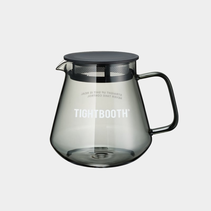 画像1: TIGHTBOOTH/LABEL LOGO COFFEE POT（Black）［ラベルロゴコーヒーポット-26秋冬］