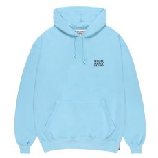 画像2: WACKO MARIA/MIDDLE WEIGHT HOODED SWEAT SHIRT（LIGHT BLUE）［プルオーバーパーカー--26秋冬］ (2)