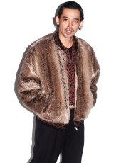 画像3: WACKO MARIA/LEOPARD HAWAIIAN SHIRT（CHARCOAL）［レオパードハワイアンシャツ-26秋冬］ (3)
