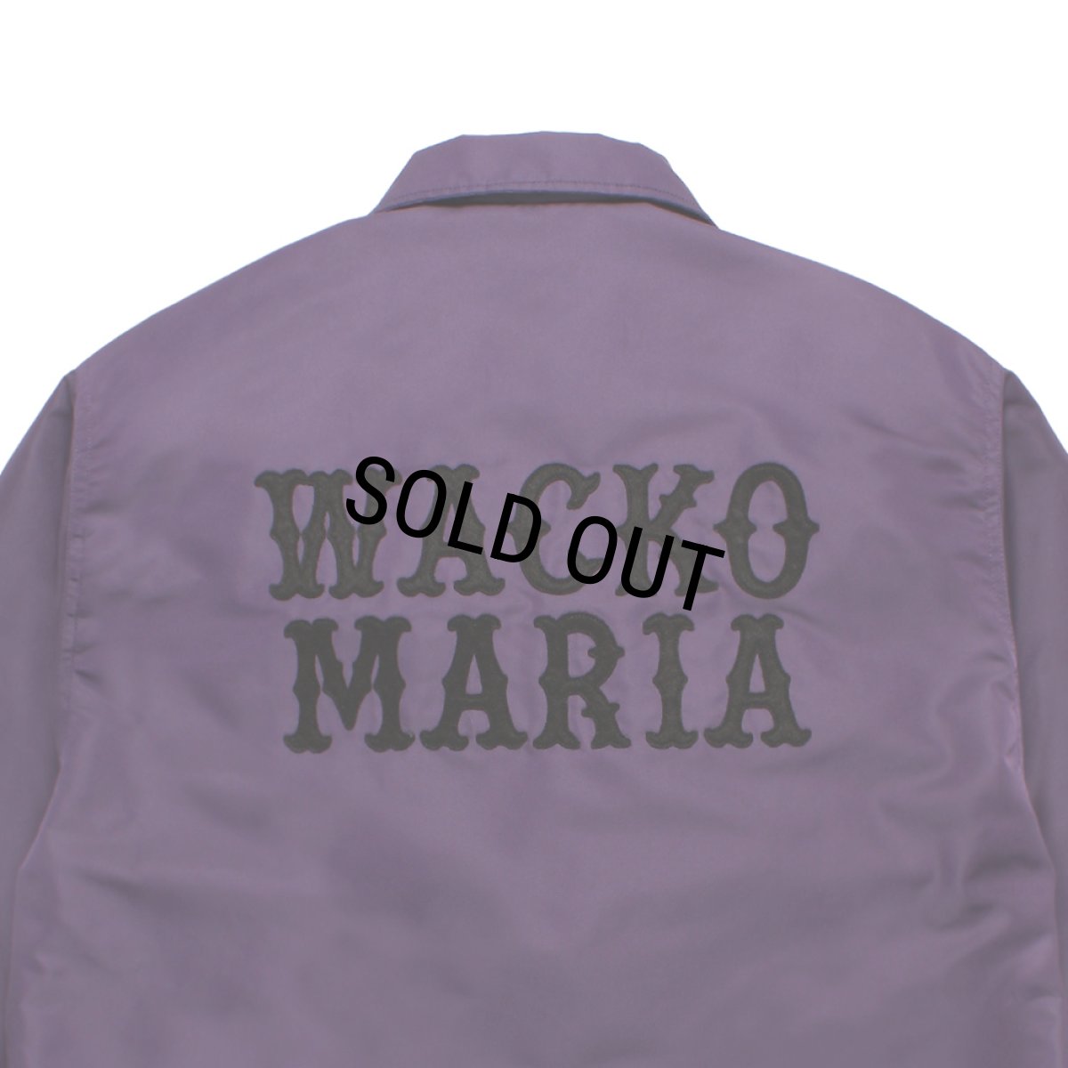 画像4: WACKO MARIA/COACH JACKET（PURPLE）［コーチJKT-26秋冬］ (4)