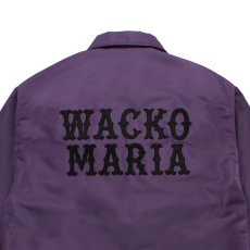 画像4: WACKO MARIA/COACH JACKET（PURPLE）［コーチJKT-26秋冬］ (4)