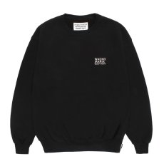 画像2: WACKO MARIA/MIDDLE WEIGHT SWEAT SHIRT（BLACK）［クルーネックスウェット-26秋冬］ (2)