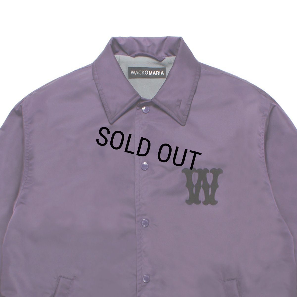 画像3: WACKO MARIA/COACH JACKET（PURPLE）［コーチJKT-26秋冬］ (3)