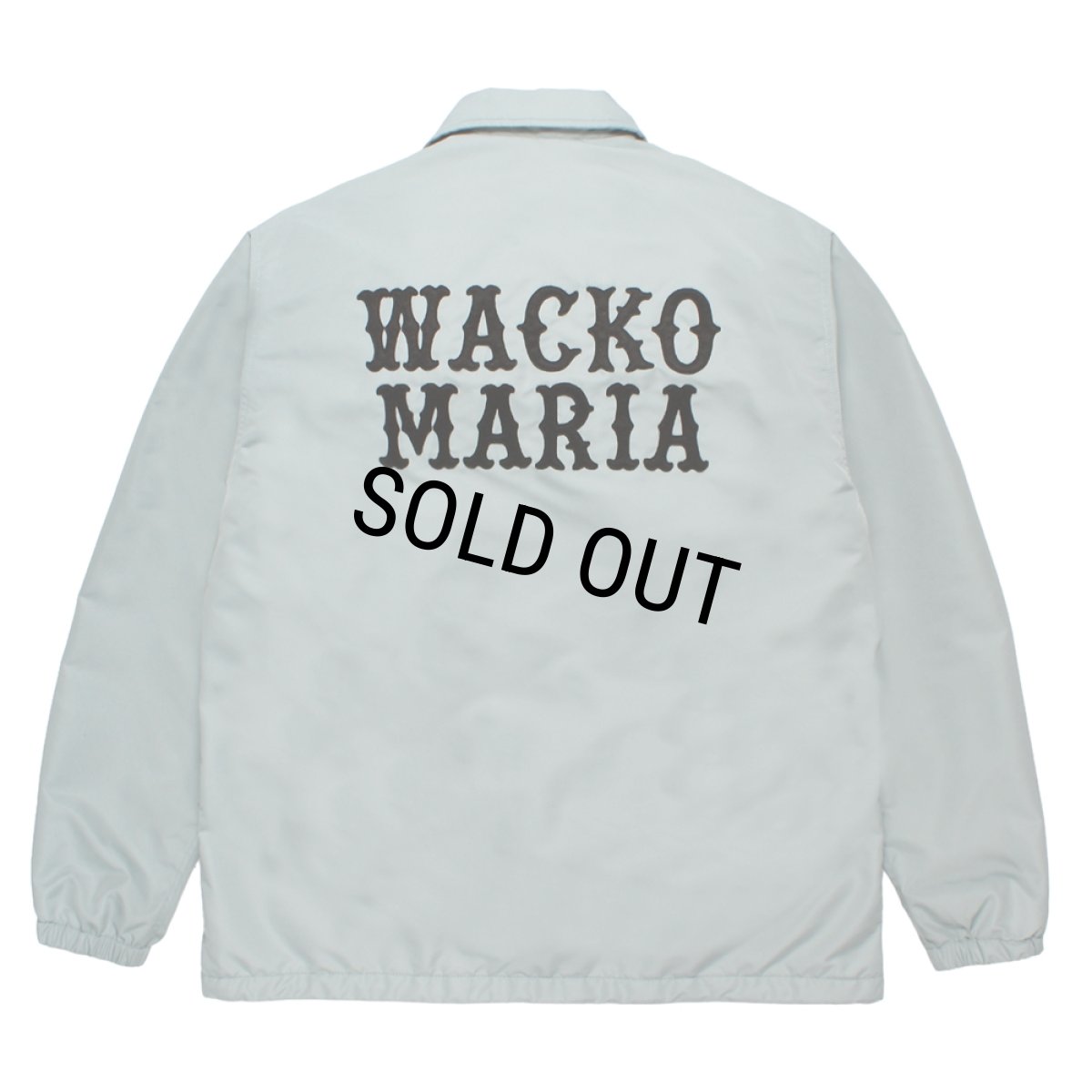画像1: WACKO MARIA/COACH JACKET（GRAY）［コーチJKT-26秋冬］ (1)