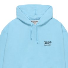 画像3: WACKO MARIA/MIDDLE WEIGHT HOODED SWEAT SHIRT（LIGHT BLUE）［プルオーバーパーカー--26秋冬］ (3)