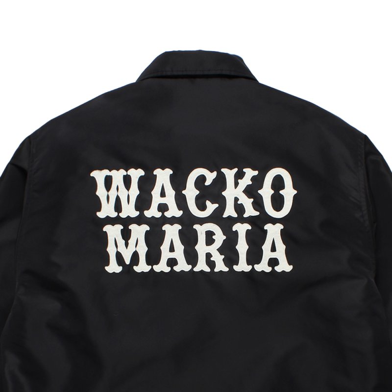 画像3: WACKO MARIA/COACH JACKET（BLACK）［コーチJKT-26秋冬］