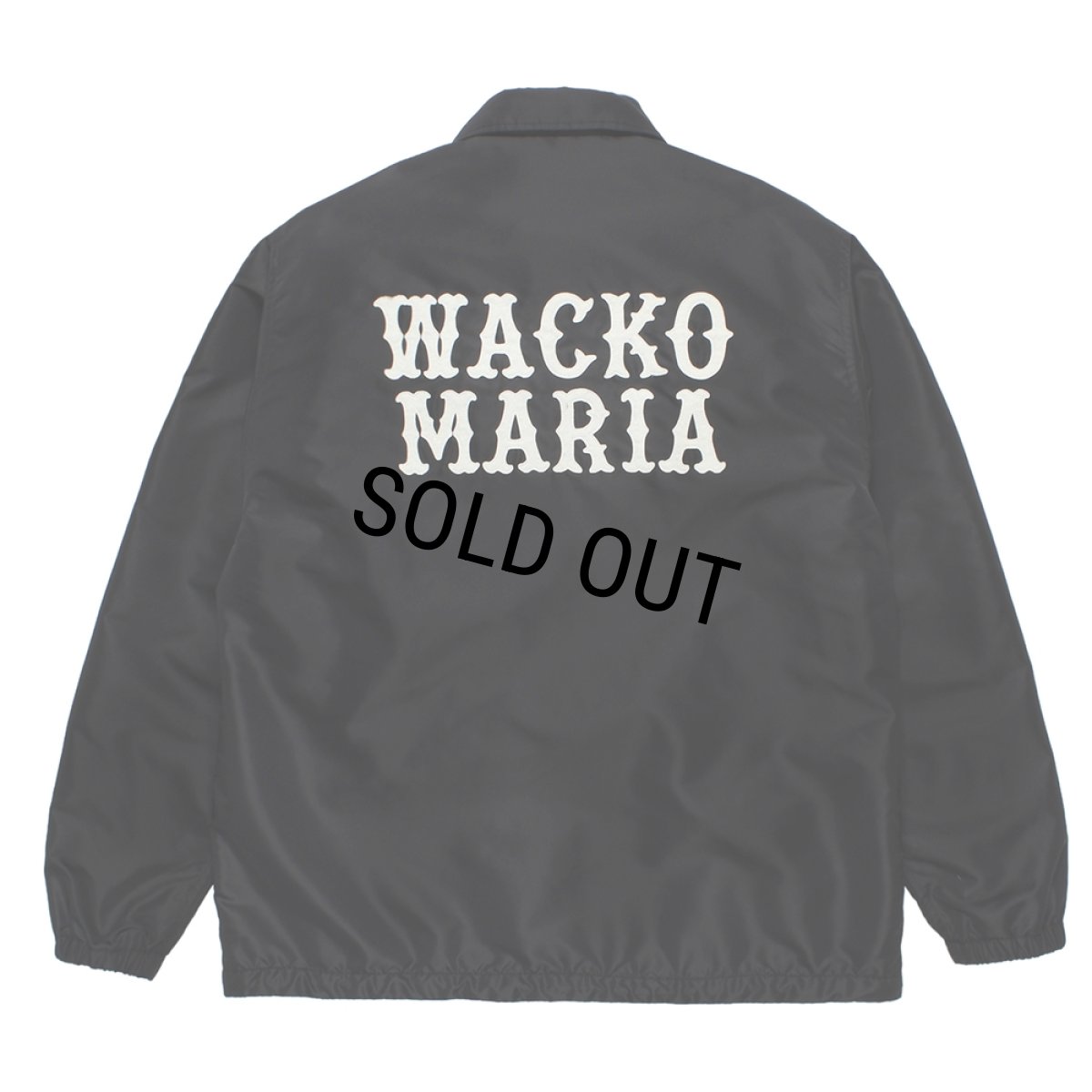 画像1: WACKO MARIA/COACH JACKET（BLACK）［コーチJKT-26秋冬］ (1)