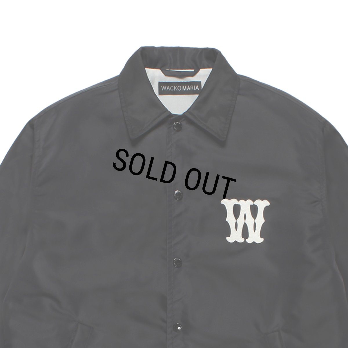 画像3: WACKO MARIA/COACH JACKET（BLACK）［コーチJKT-26秋冬］ (3)