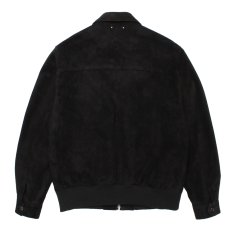 画像2: WACKO MARIA/MINEDENIM / STIE lo / SUEDE LEATHER JACKET（BLACK）［スウェードレザーJKT-26秋冬］ (2)