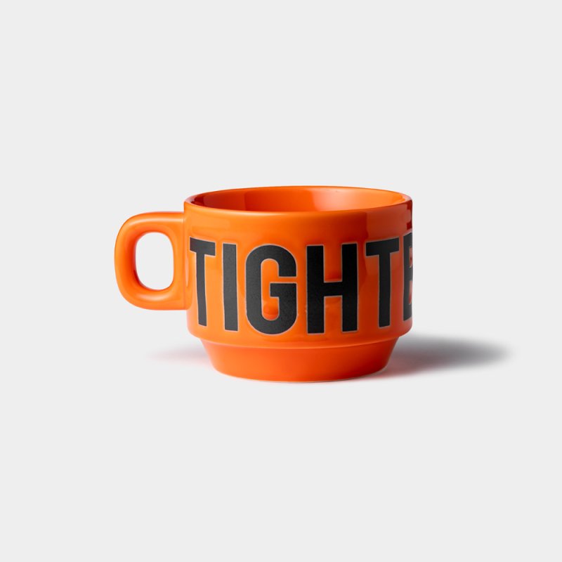 画像1: TIGHTBOOTH/LOGO MUG CUP（Orange）［ロゴマグカップ-26秋冬］