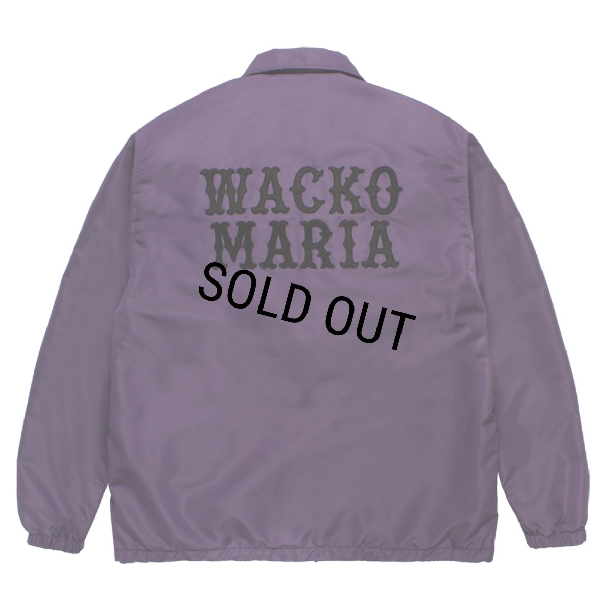 画像1: WACKO MARIA/COACH JACKET（PURPLE）［コーチJKT-26秋冬］ (1)