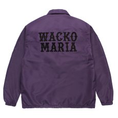 画像1: WACKO MARIA/COACH JACKET（PURPLE）［コーチJKT-26秋冬］ (1)