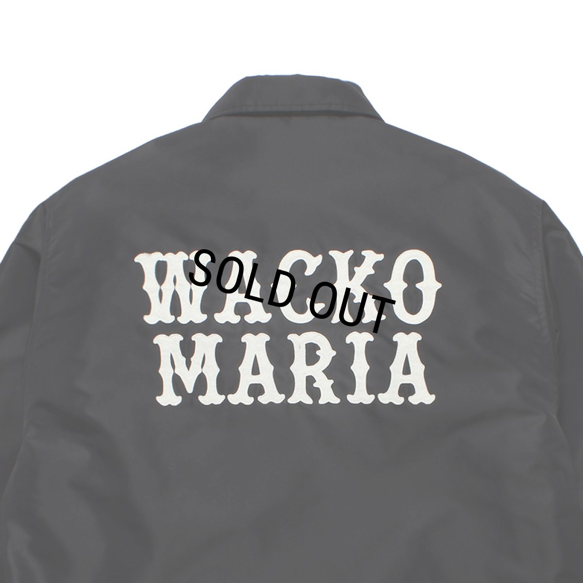 画像4: WACKO MARIA/COACH JACKET（BLACK）［コーチJKT-26秋冬］ (4)