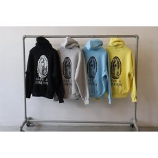画像5: WACKO MARIA/MIDDLE WEIGHT HOODED SWEAT SHIRT（LIGHT BLUE）［プルオーバーパーカー--26秋冬］ (5)