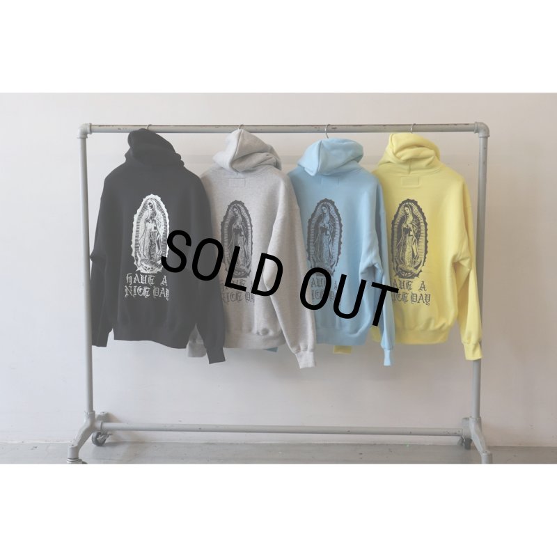 WACKO MARIA/MIDDLE WEIGHT HOODED SWEAT SHIRT（LIGHT BLUE）［プル