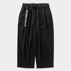 画像1: TIGHTBOOTH/BAGGY SLACKS（Black）［バギースラックス-26秋冬］ (1)