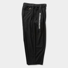画像2: TIGHTBOOTH/BAGGY SLACKS（Black）［バギースラックス-26秋冬］ (2)
