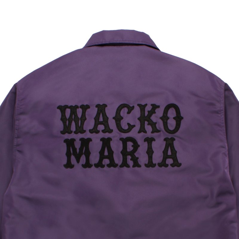 画像3: WACKO MARIA/COACH JACKET（PURPLE）［コーチJKT-26秋冬］