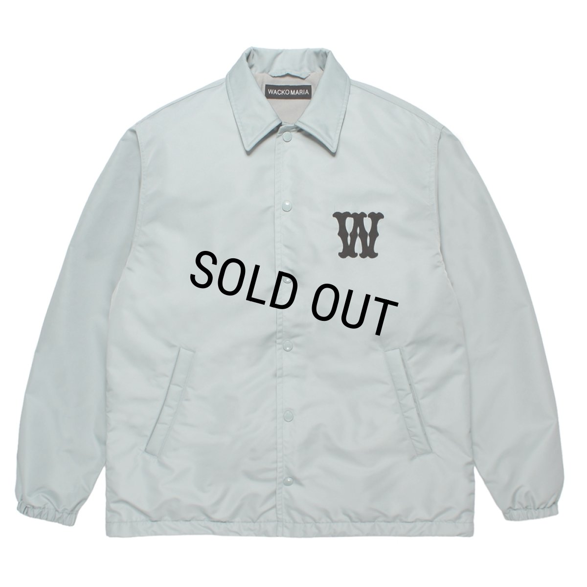 画像2: WACKO MARIA/COACH JACKET（GRAY）［コーチJKT-26秋冬］ (2)