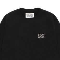 画像3: WACKO MARIA/MIDDLE WEIGHT SWEAT SHIRT（BLACK）［クルーネックスウェット-26秋冬］ (3)