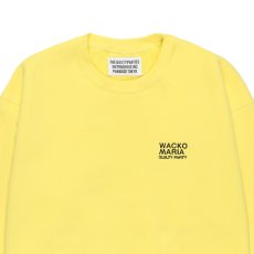 画像3: WACKO MARIA/MIDDLE WEIGHT SWEAT SHIRT（YELLOW）［クルーネックスウェット-26秋冬］ (3)