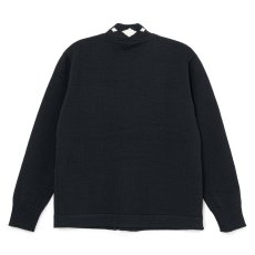 画像2: RATS/ARGYLE CARDIGAN（BLACK）［アーガイルカーディガン-26秋冬］ (2)