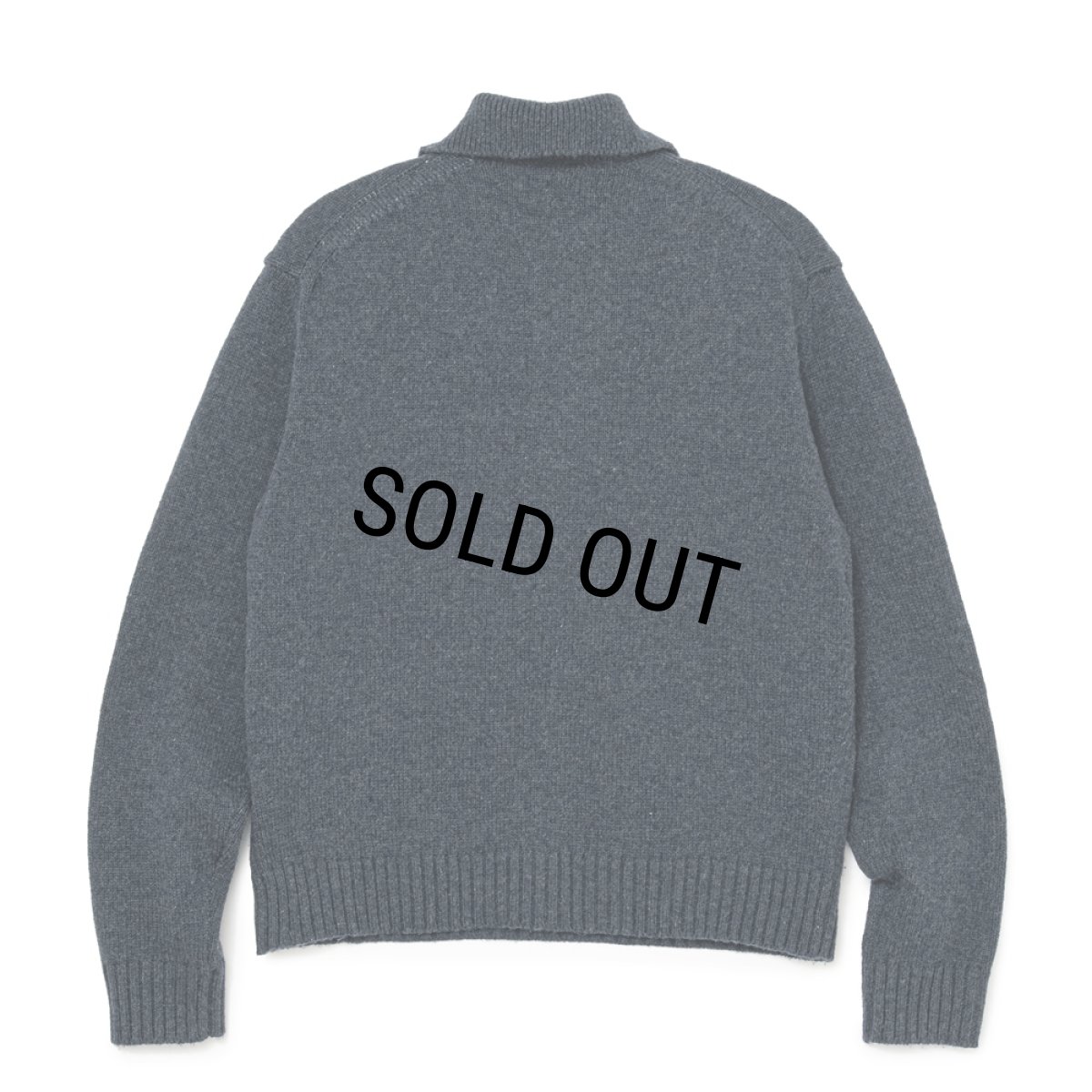 画像2: RATS/POLO KNIT L/S（INDIGO）［ポロニット-26秋冬］ (2)