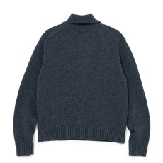 画像2: RATS/POLO KNIT L/S（INDIGO）［ポロニット-26秋冬］ (2)