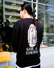 画像4: WACKO MARIA/MIDDLE WEIGHT SWEAT SHIRT（BLACK）［クルーネックスウェット-26秋冬］ (4)