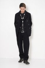 画像9: RATS/ARGYLE CARDIGAN（BLACK）［アーガイルカーディガン-26秋冬］ (9)