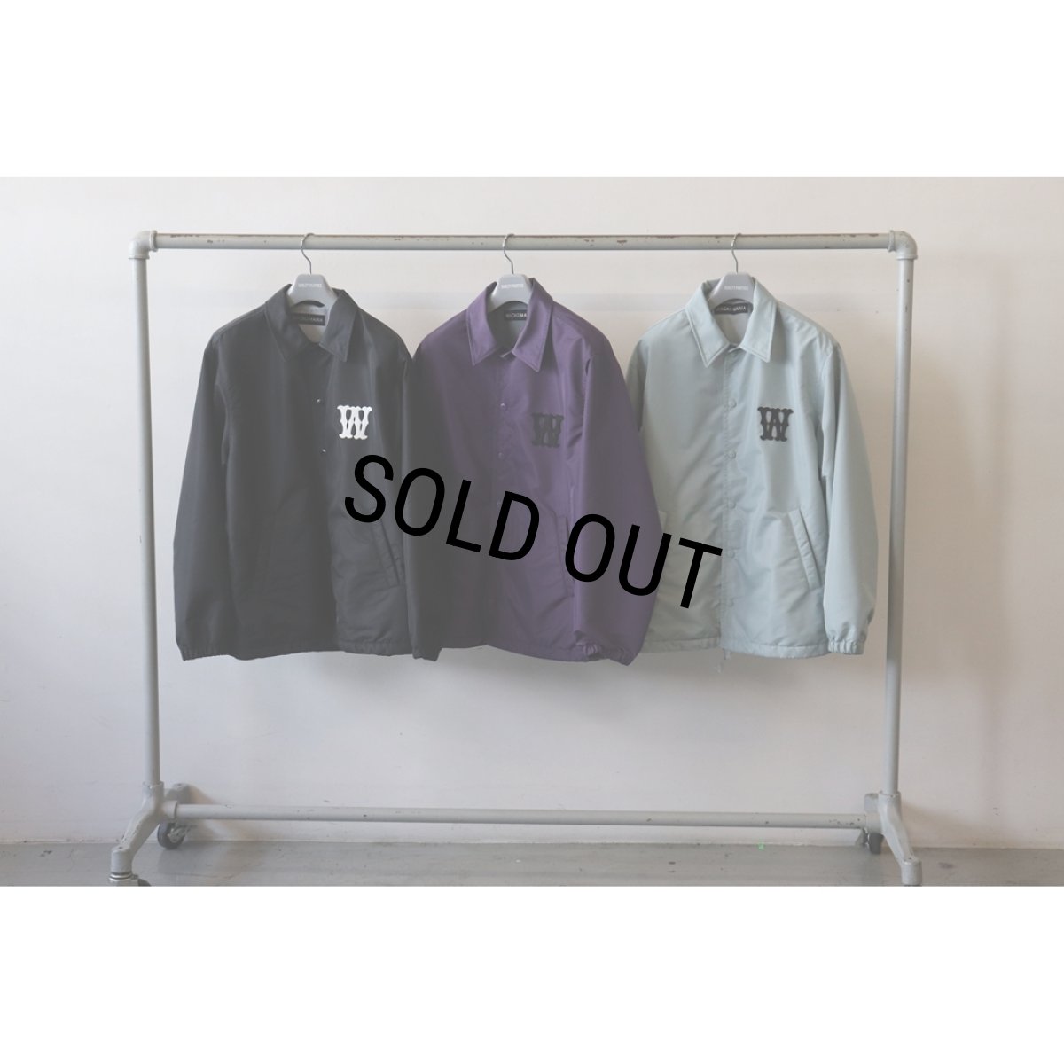 画像5: WACKO MARIA/COACH JACKET（PURPLE）［コーチJKT-26秋冬］ (5)