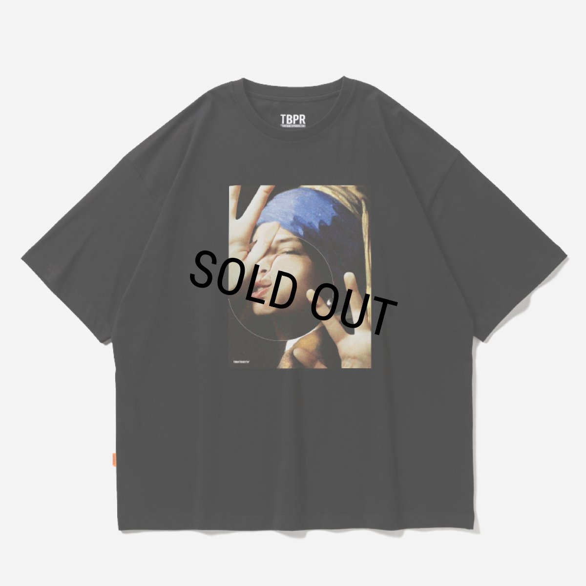 画像1: TIGHTBOOTH/DISTORTION S/S T-SHIRT（Black）［ディストーションT-26秋冬］ (1)