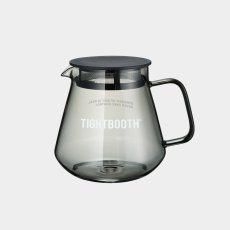 画像1: TIGHTBOOTH/LABEL LOGO COFFEE POT（Black）［ラベルロゴコーヒーポット-26秋冬］ (1)