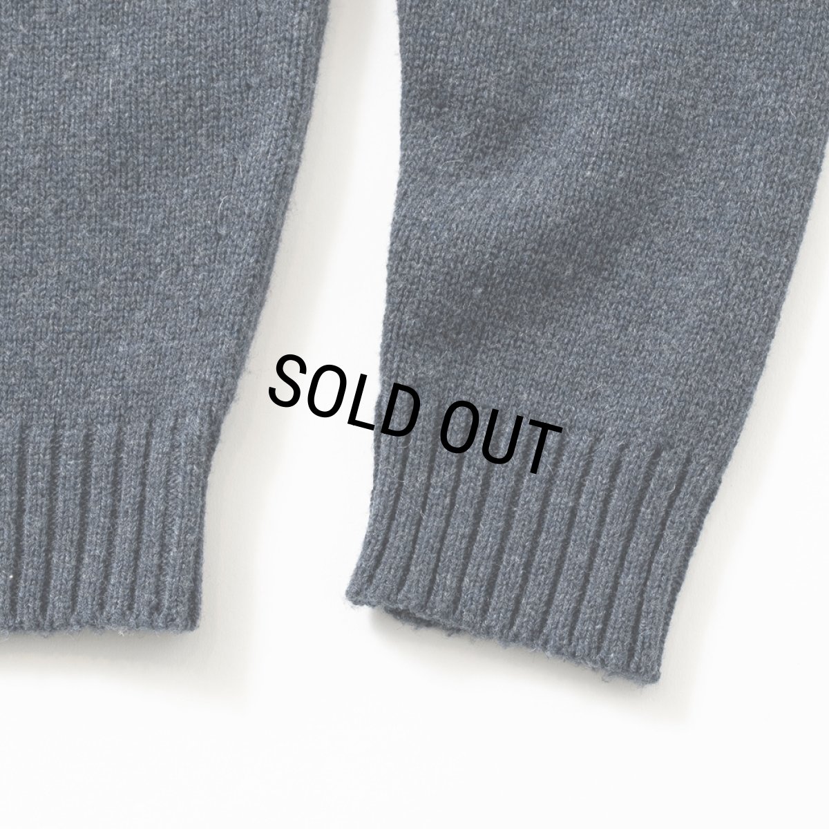 画像5: RATS/POLO KNIT L/S（INDIGO）［ポロニット-26秋冬］ (5)