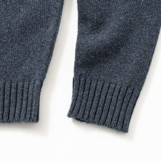 画像5: RATS/POLO KNIT L/S（INDIGO）［ポロニット-26秋冬］ (5)