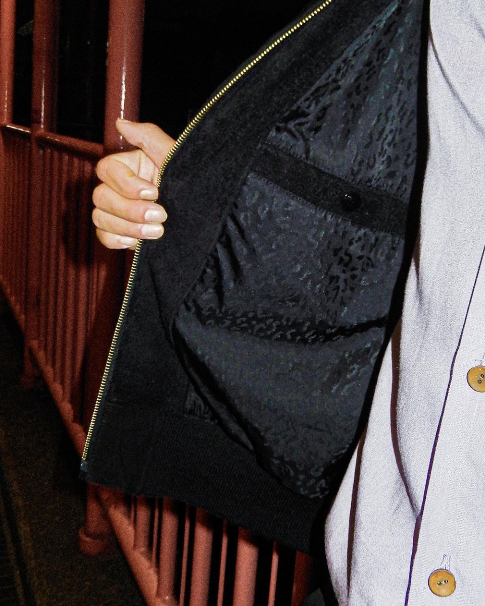 画像7: WACKO MARIA/MINEDENIM / STIE lo / SUEDE LEATHER JACKET（BLACK）［スウェードレザーJKT-26秋冬］ (7)