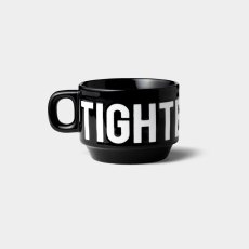 画像1: TIGHTBOOTH/LOGO MUG CUP（Black）［ロゴマグカップ-26秋冬］ (1)