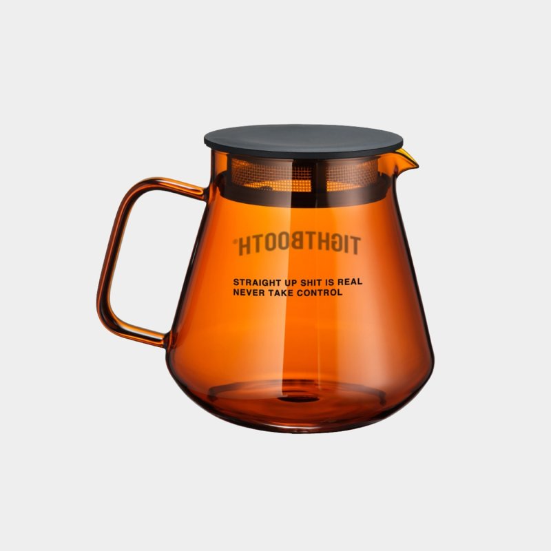 画像2: TIGHTBOOTH/LABEL LOGO COFFEE POT（Orange）［ラベルロゴコーヒーポット-26秋冬］