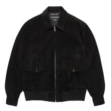 画像1: WACKO MARIA/MINEDENIM / STIE lo / SUEDE LEATHER JACKET（BLACK）［スウェードレザーJKT-26秋冬］ (1)