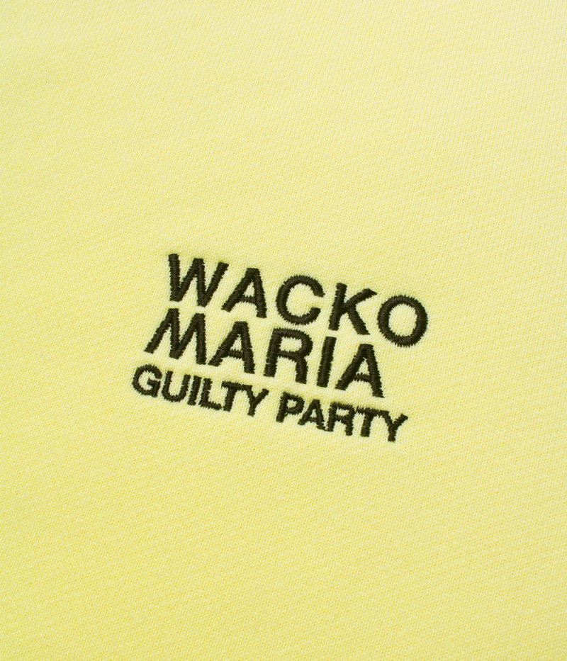 画像3: WACKO MARIA/MIDDLE WEIGHT SWEAT SHIRT（YELLOW）［クルーネックスウェット-26秋冬］