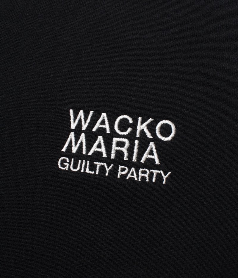画像3: WACKO MARIA/MIDDLE WEIGHT ZIP UP HOODED SWEAT SHIRT（BLACK）［ジップアップパーカー-26秋冬］