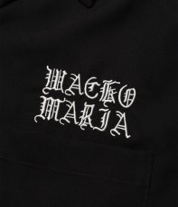 画像4: WACKO MARIA/50'S OPEN COLLAR SHIRT（BLACK）［50'Sオープンカラーシャツ-26秋冬］ (4)