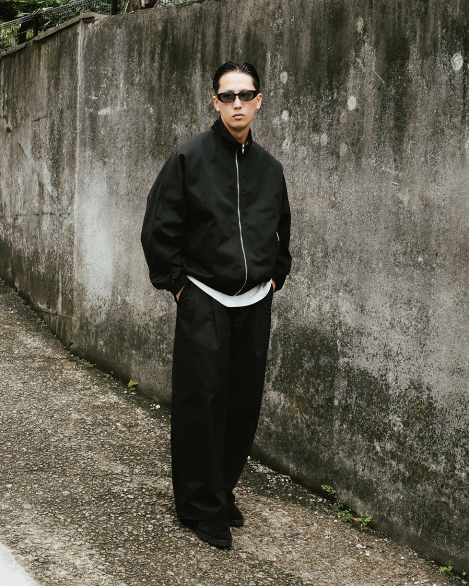 画像6: COOTIE PRODUCTIONS/Cotton Twill Track Jacket（Black）［コットンツイルトラックJKT-26秋冬］ (6)