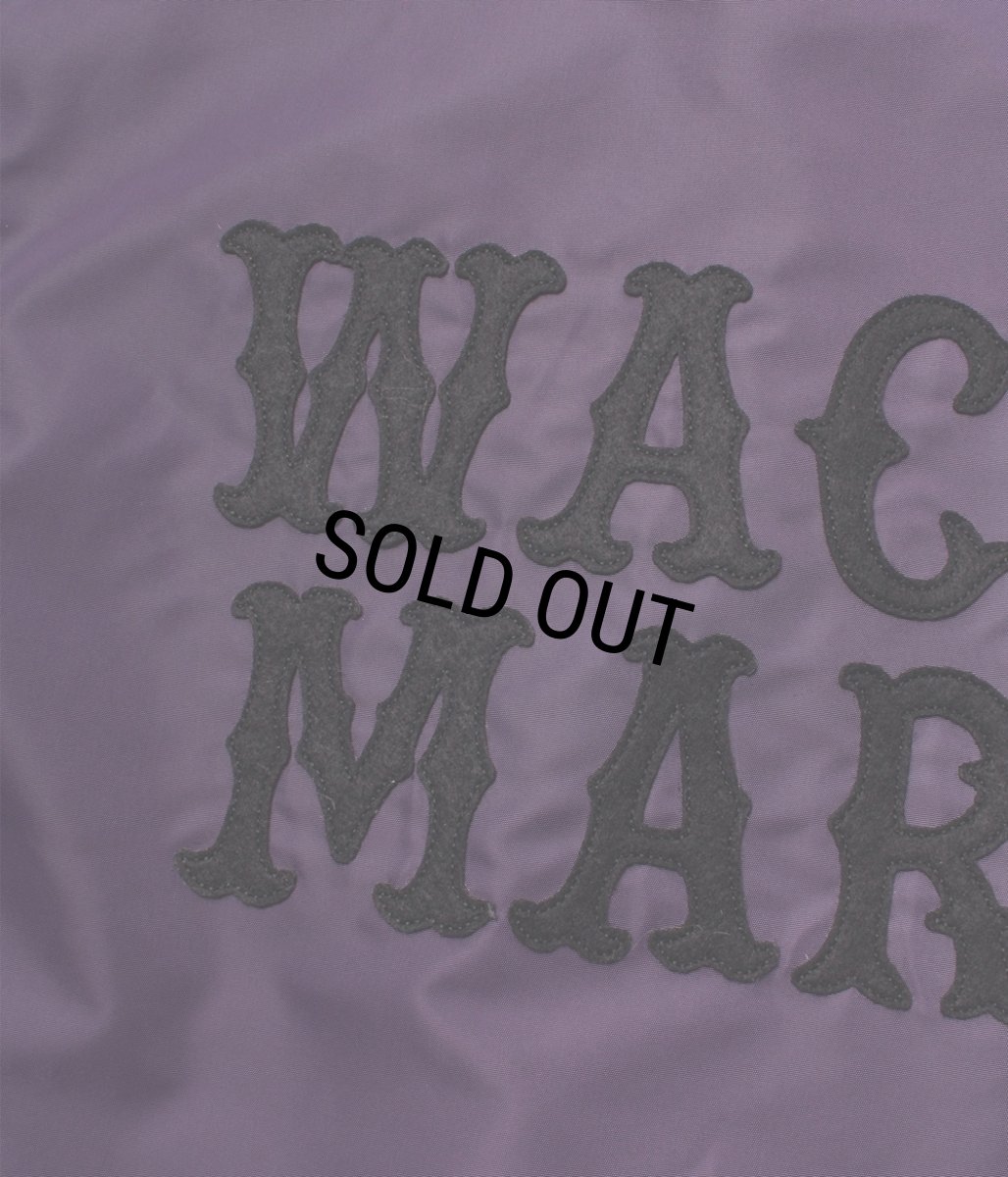 画像6: WACKO MARIA/COACH JACKET（PURPLE）［コーチJKT-26秋冬］ (6)
