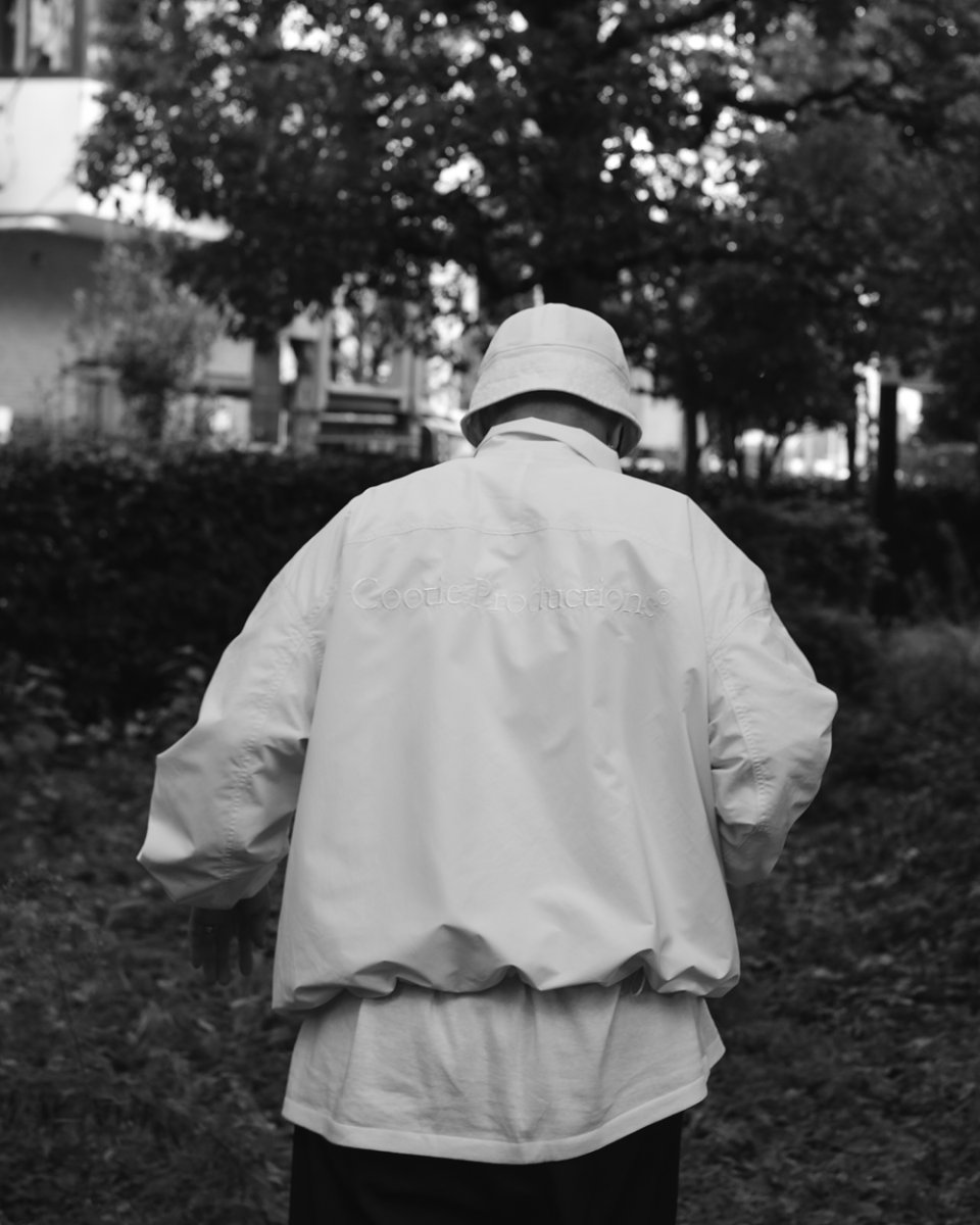 画像9: COOTIE PRODUCTIONS/Polyester Taffeta Training Jacket（Off Ivory）［トレーニングJKT-26秋冬］ (9)