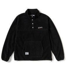 画像1: ROUGH AND RUGGED/TRAIL（BLACK）［フリースプルオーバー-26秋冬］ (1)