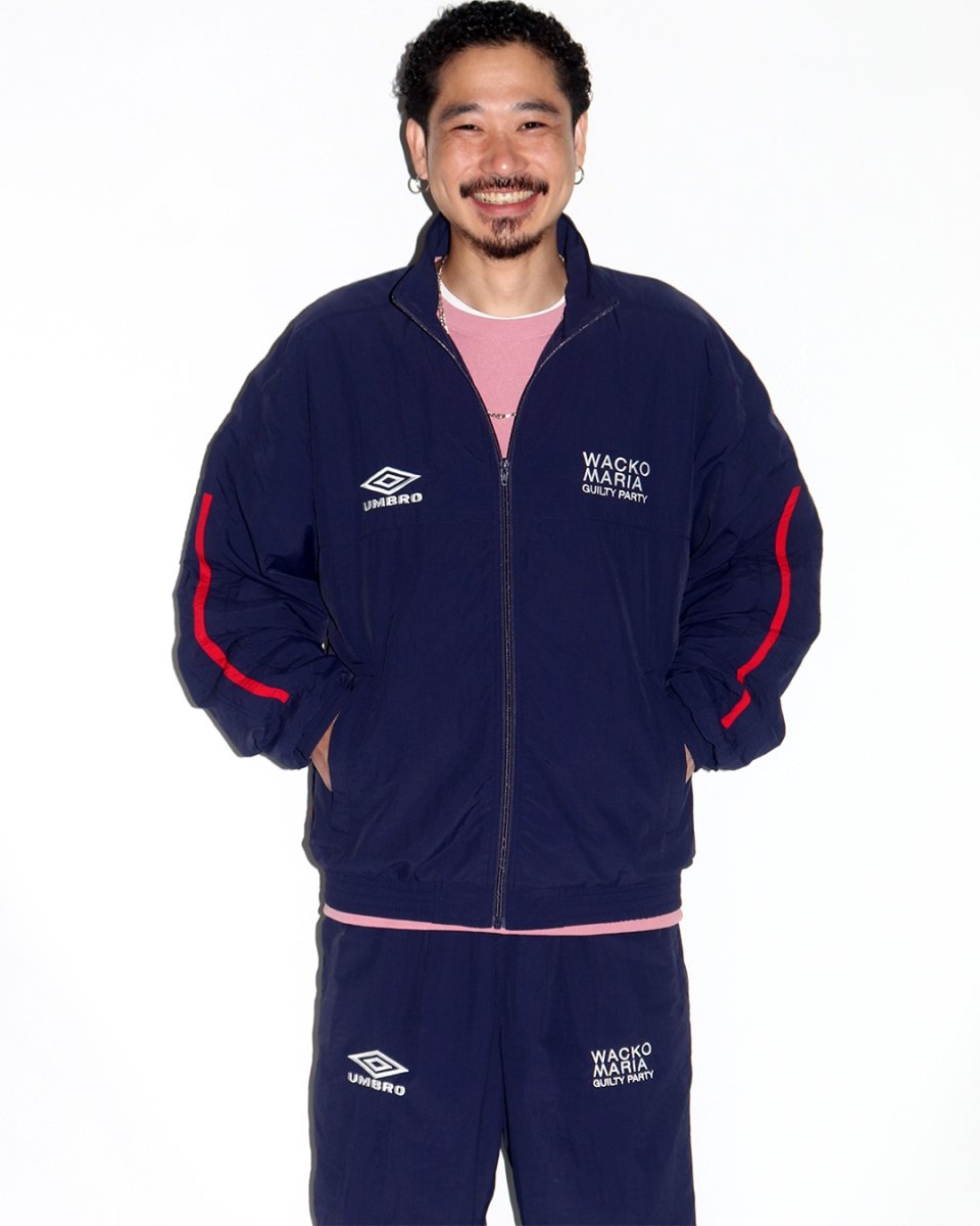 画像9: WACKO MARIA/UMBRO / TRACK JACKET（NAVY）［トラックJKT-26秋冬］ (9)